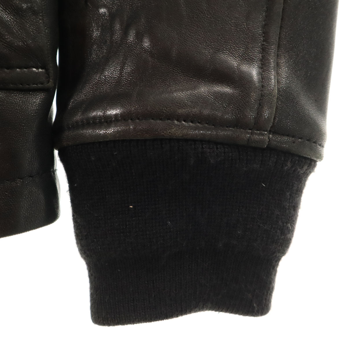 BEAMS ビームス レザージャケット M ブラック系 メンズ