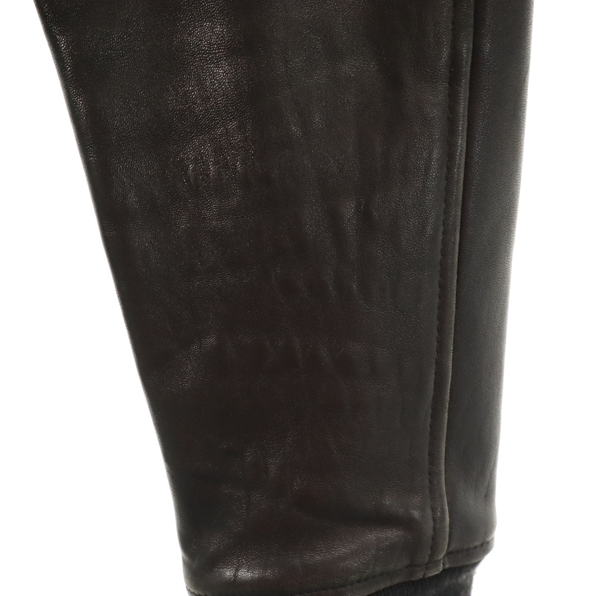 BEAMS ビームス レザージャケット M ブラック系 メンズ