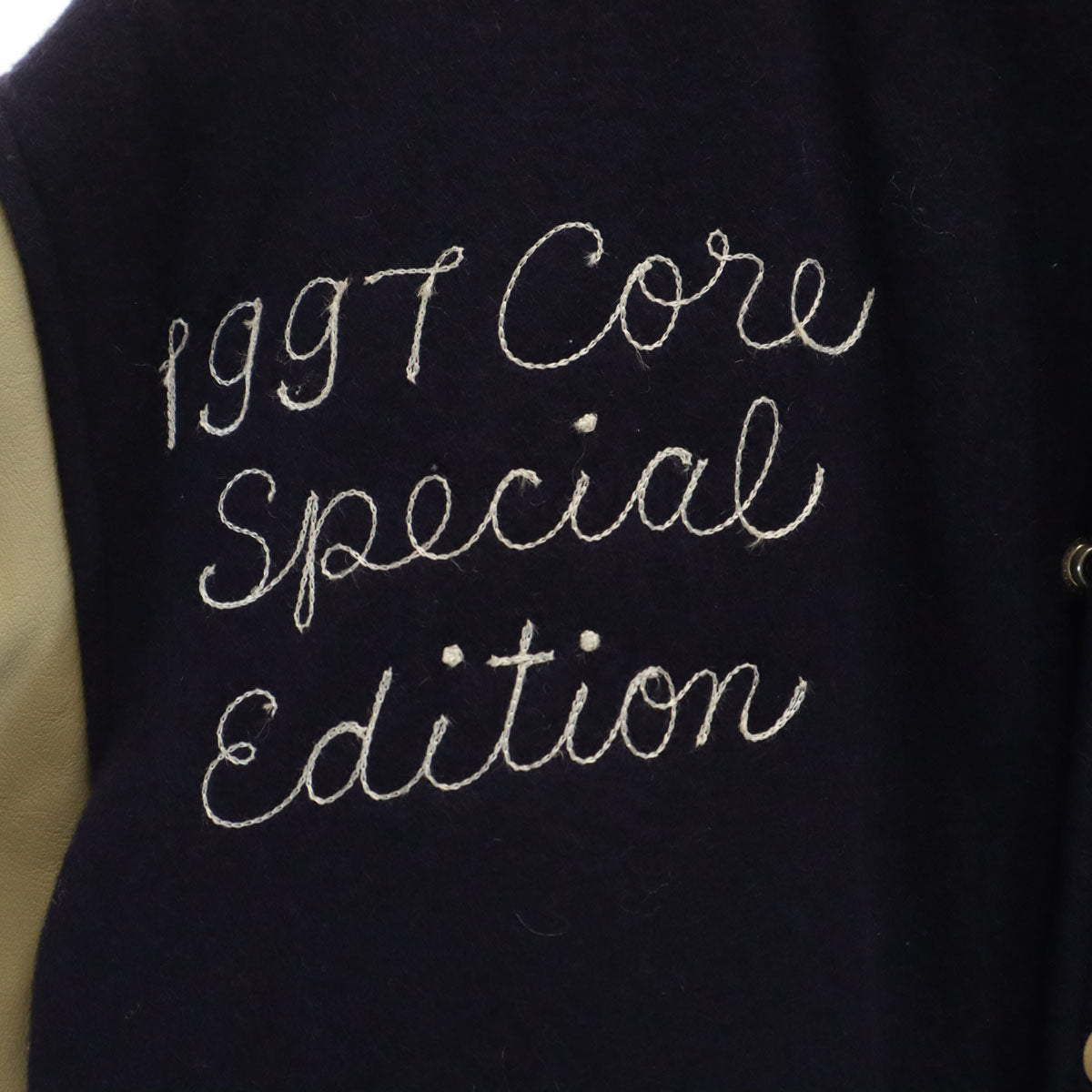 catchball キャッチボール USA製 スカジャン 42 ネイビー メンズ