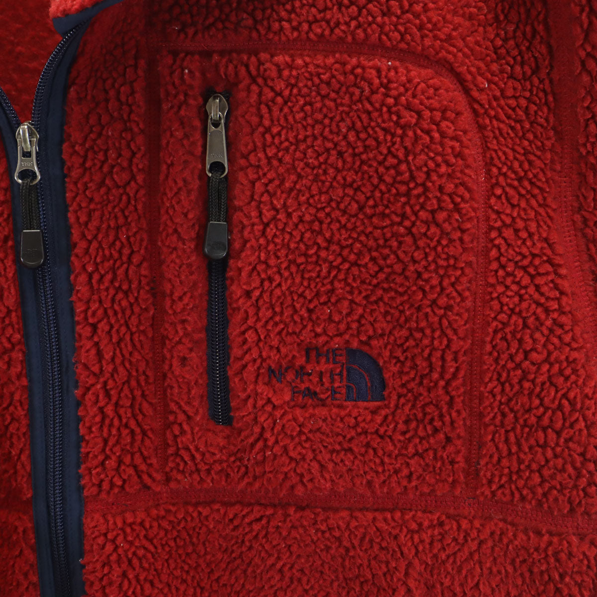 THE NORTH FACE ノースフェイス フリースジャケット L レッド系 NA-1202 アウトドア メンズ