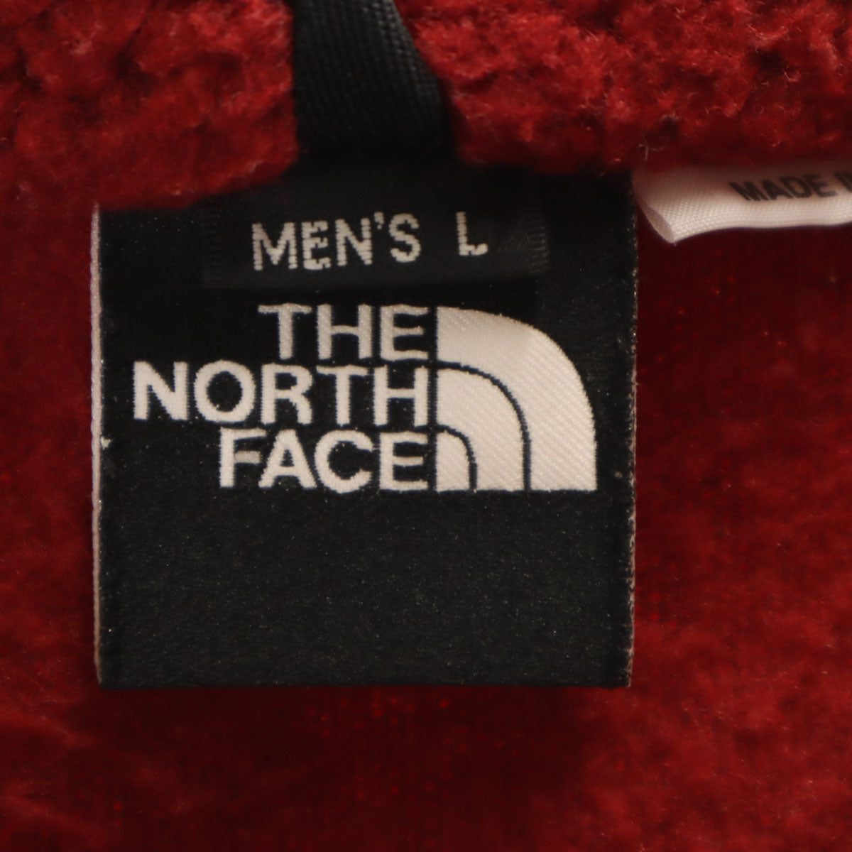 THE NORTH FACE ノースフェイス フリースジャケット L レッド系 NA-1202 アウトドア メンズ