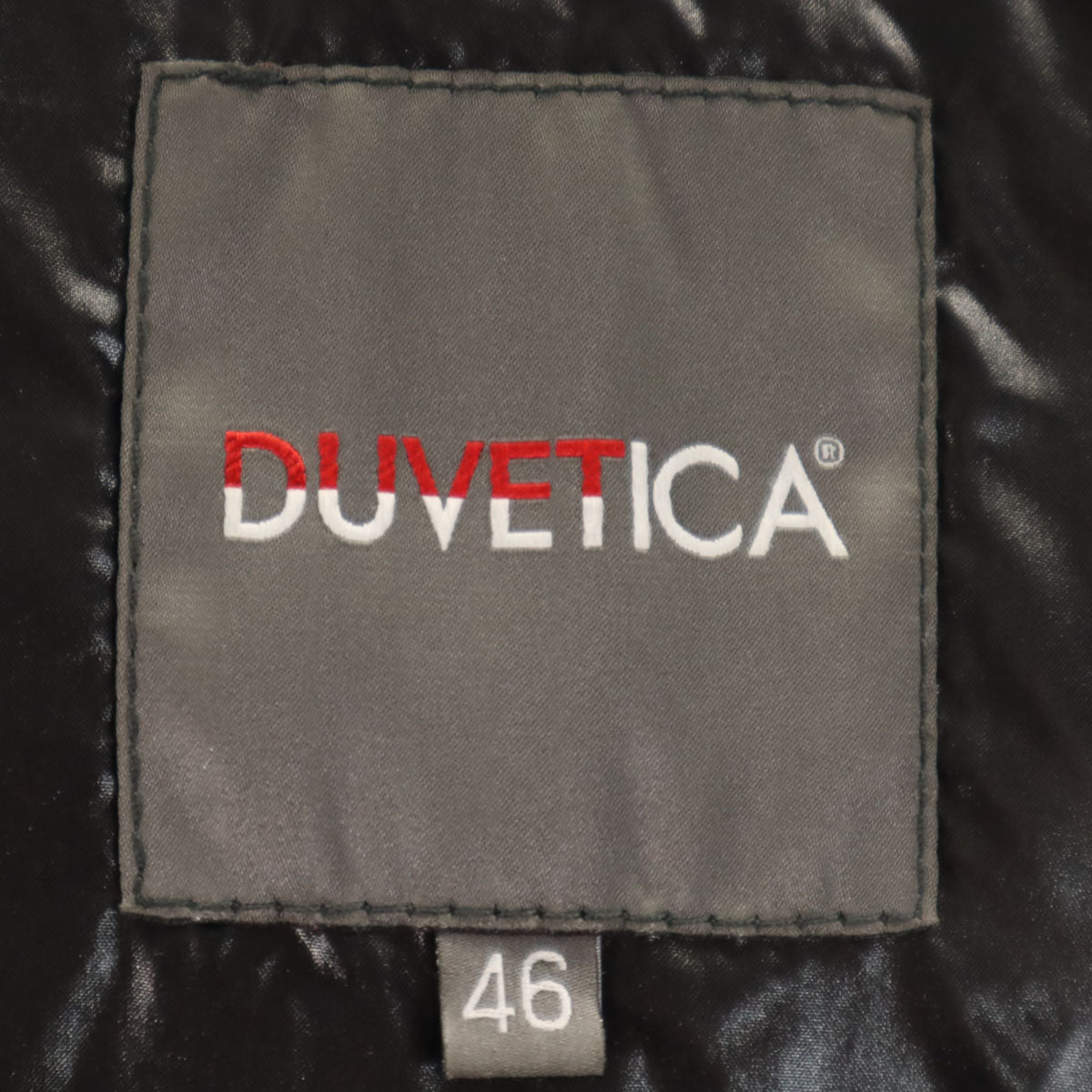 DUVETICA デュベティカ MAGNETE ダウンベスト 46 ブラック メンズ