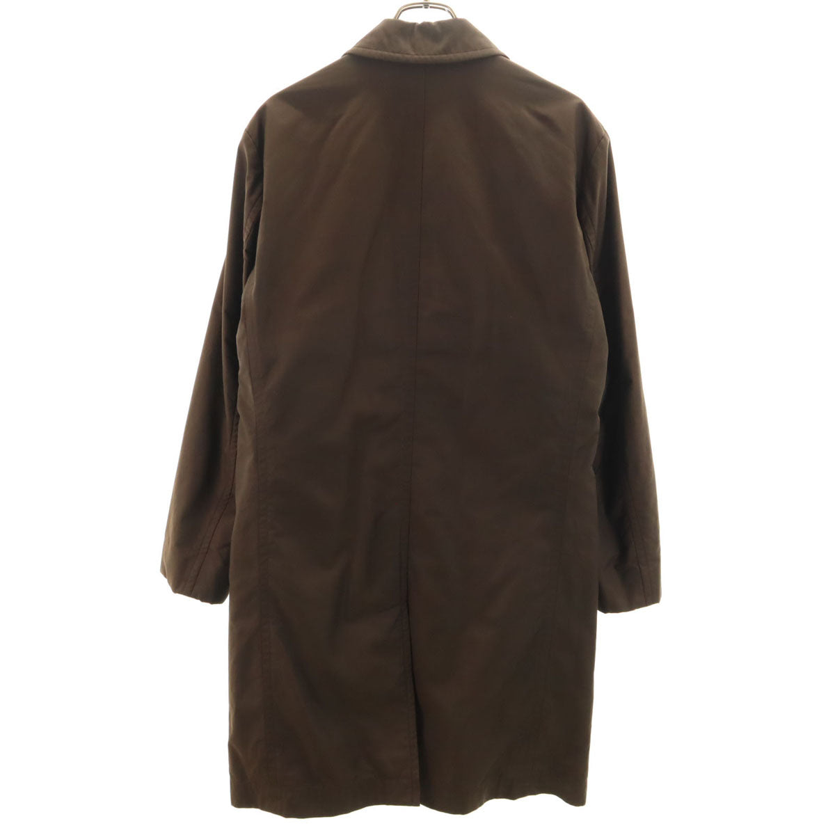 BOSS HUGO BOSS ボスヒューゴボス ポーランド製 ステンカラーコート 44 ブラウン メンズ