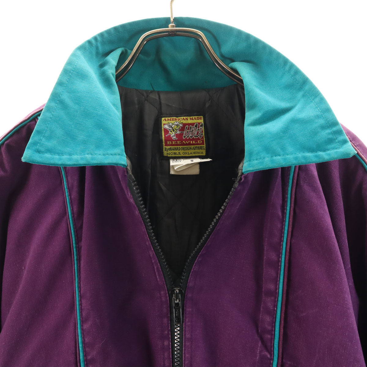 BEE-WILD ビーワイルド 90s オールド ブルゾン S パープル ジャケット メンズ