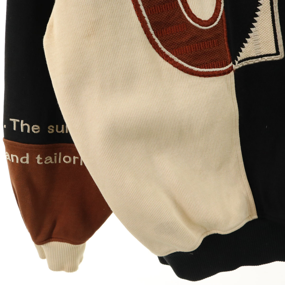 santa fe サンタフェ 90s 日本製 オールド 長袖 スウェット ジップパーカー 4 ベージュ メンズ