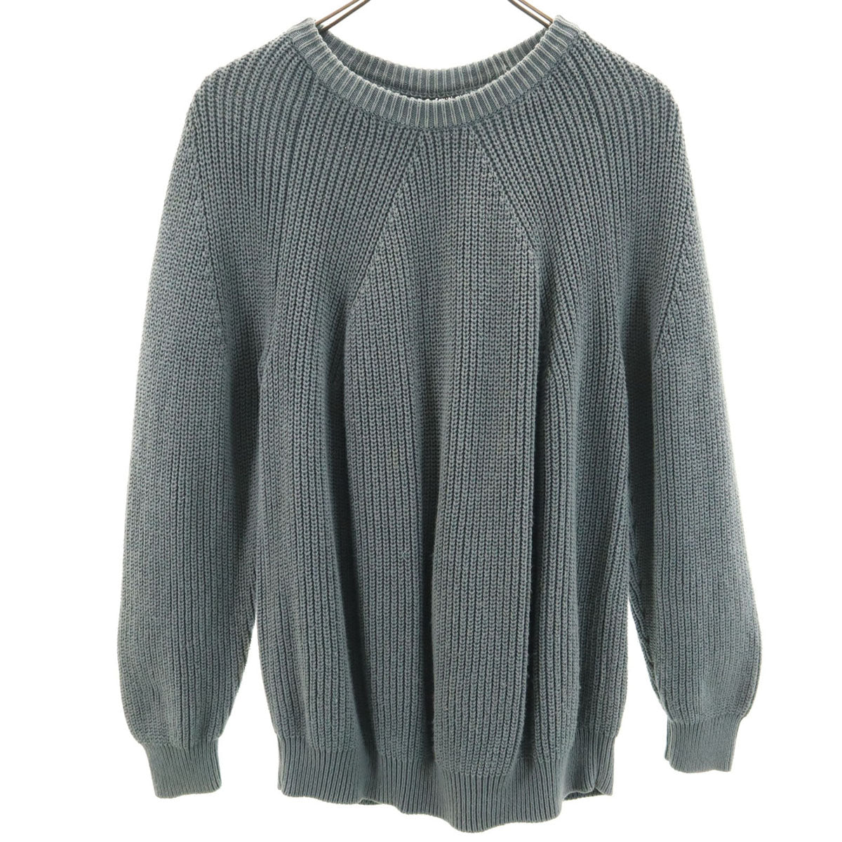 BATONER バトナー 日本製 長袖 ニット 2 グレー セーター メンズ