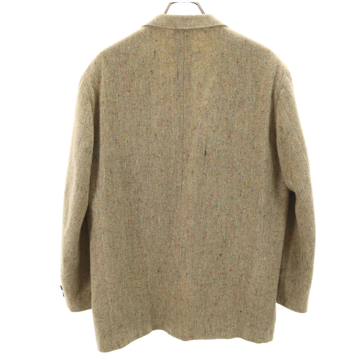 LANVIN STUDIO ランバンスタジオ 90s オールド ネップ テーラードジャケット 48 ベージュ メンズ