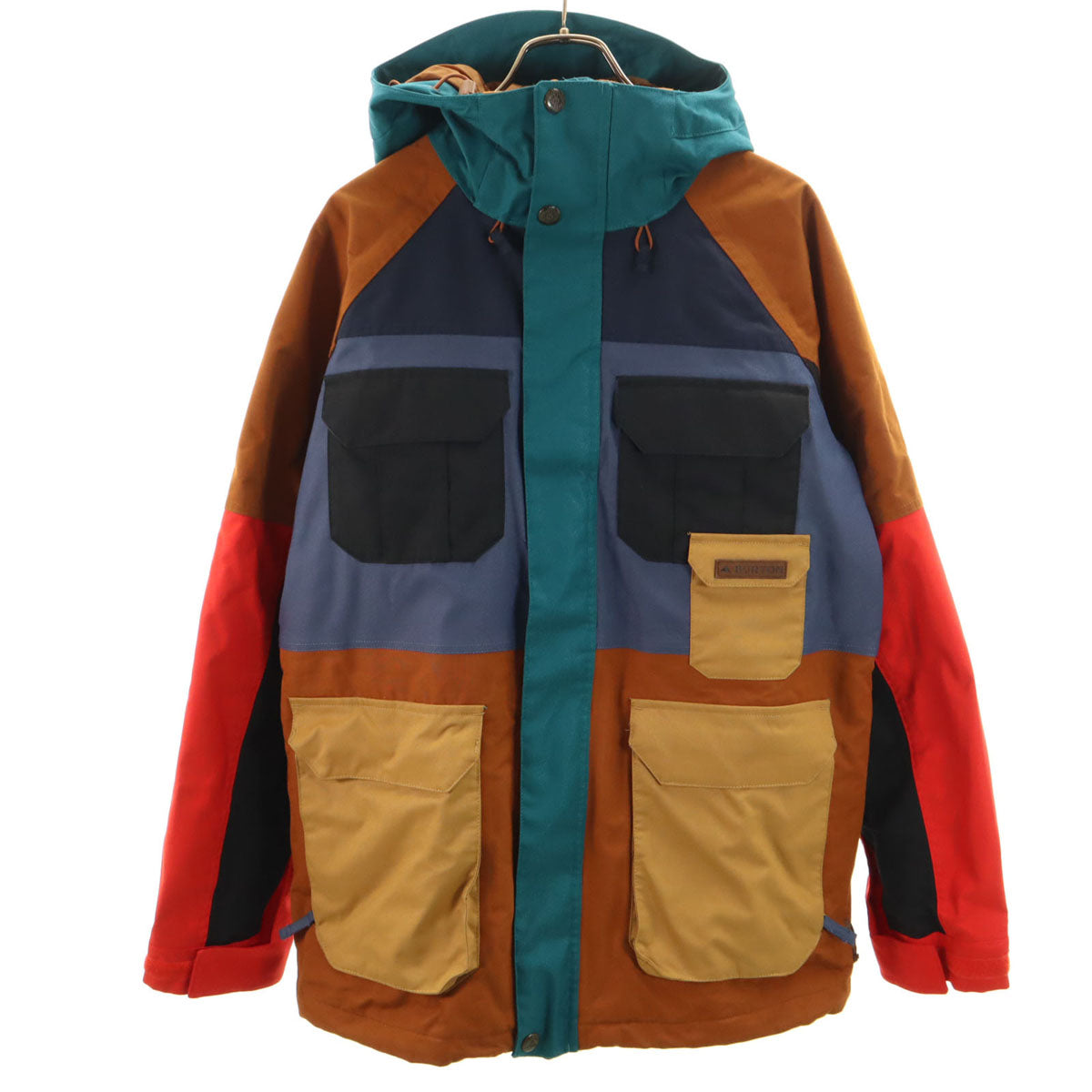 BURTON バートン スノーボード ジャケット S マルチ ウィンター 中綿 スキー メンズ