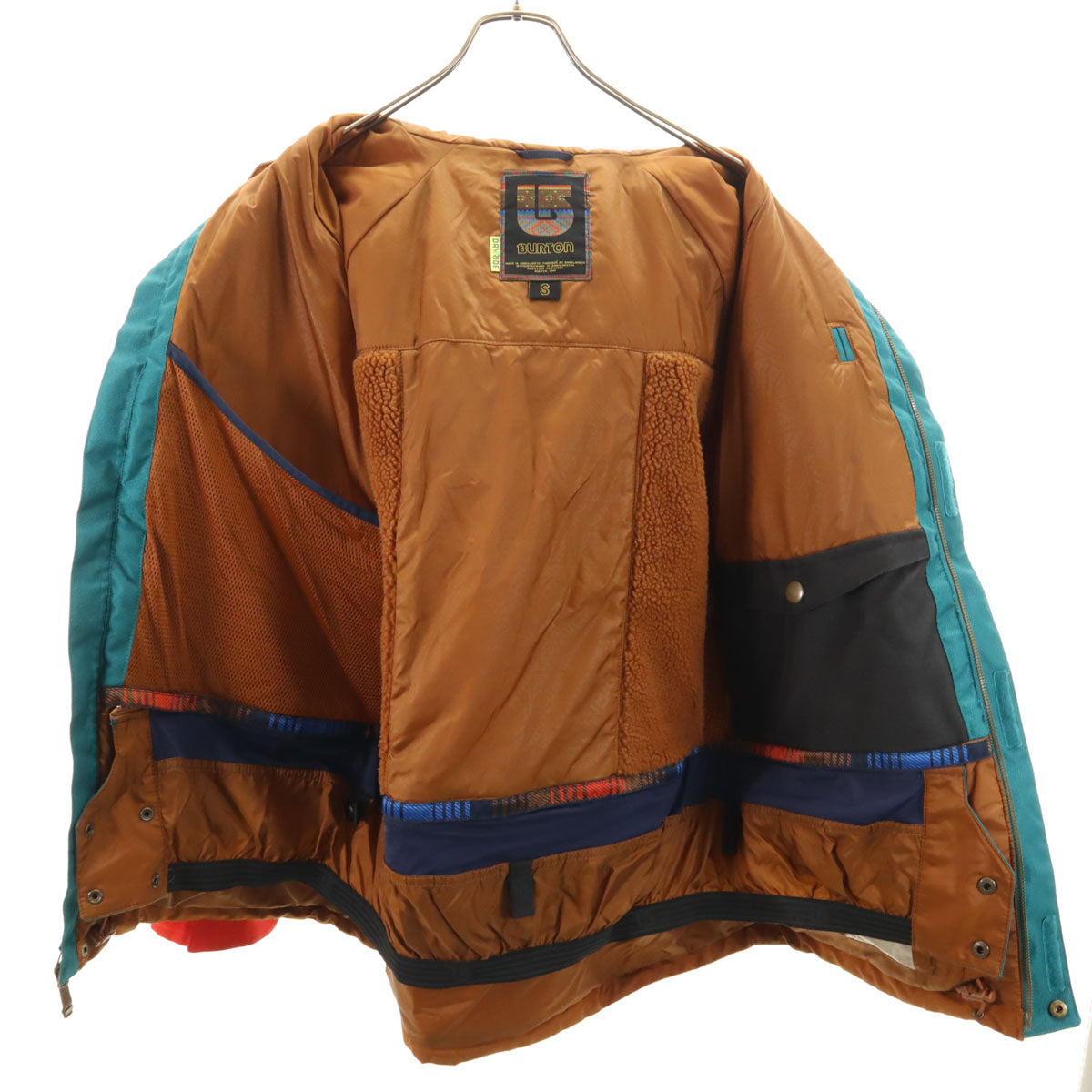 BURTON バートン スノーボード ジャケット S マルチ ウィンター 中綿 スキー メンズ