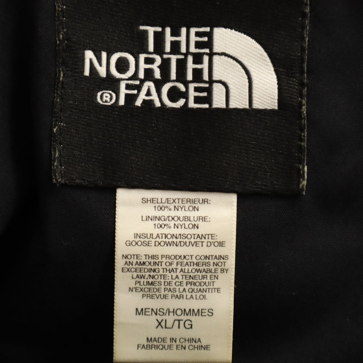 THE NORTH FACE ノースフェイス ダウンジャケット XL ブラック ND00352 アウトドア メンズ