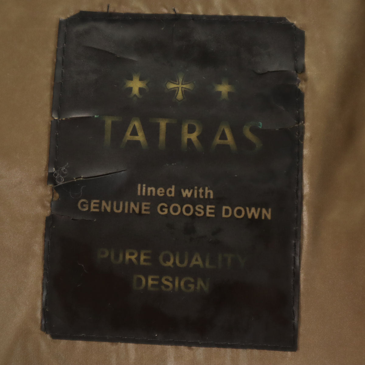 TATRAS タトラス ポーランド製 ダウンコート 2 ゴールド レディース