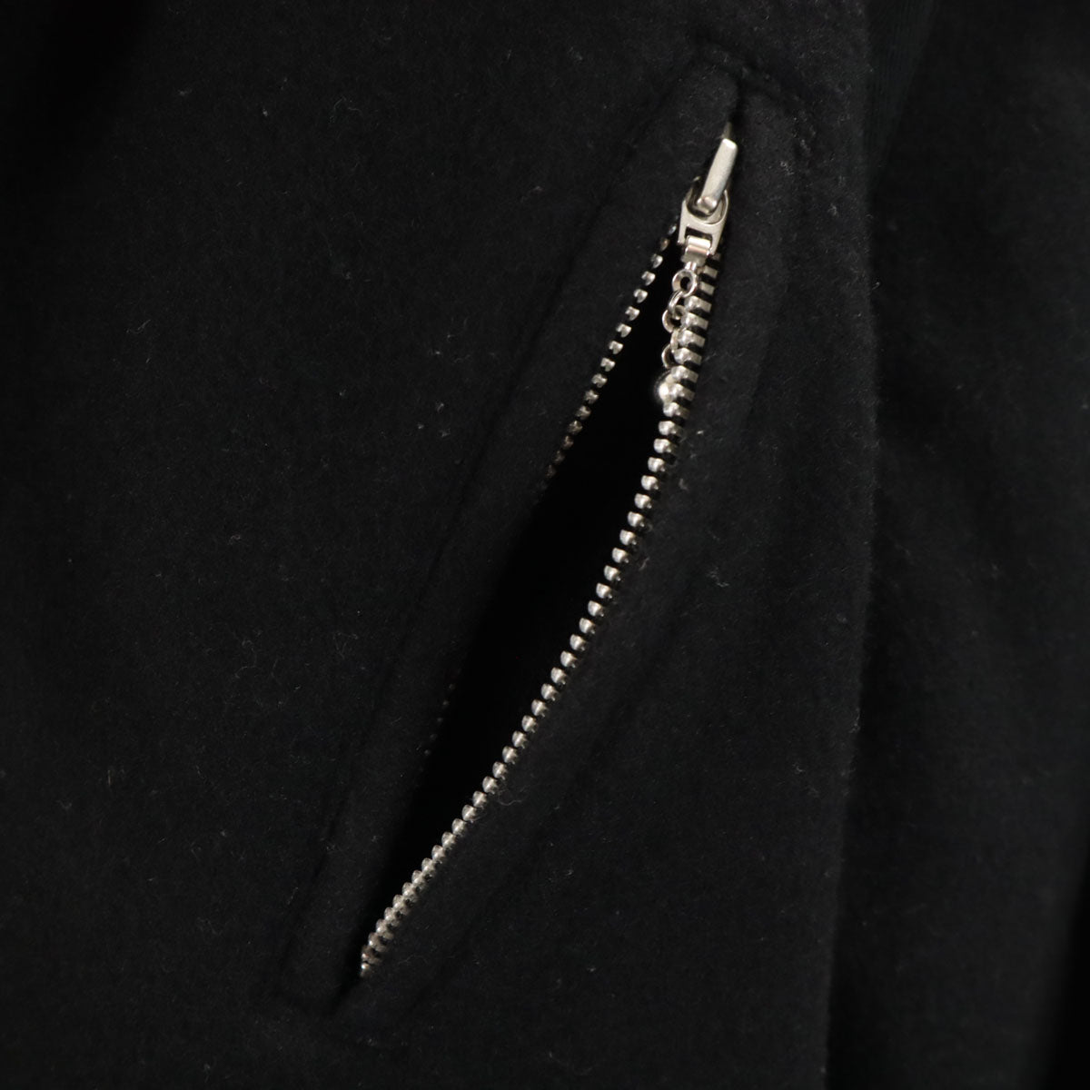 STUSSY ステューシー メルトン ウールジャケット L ブラック メンズ