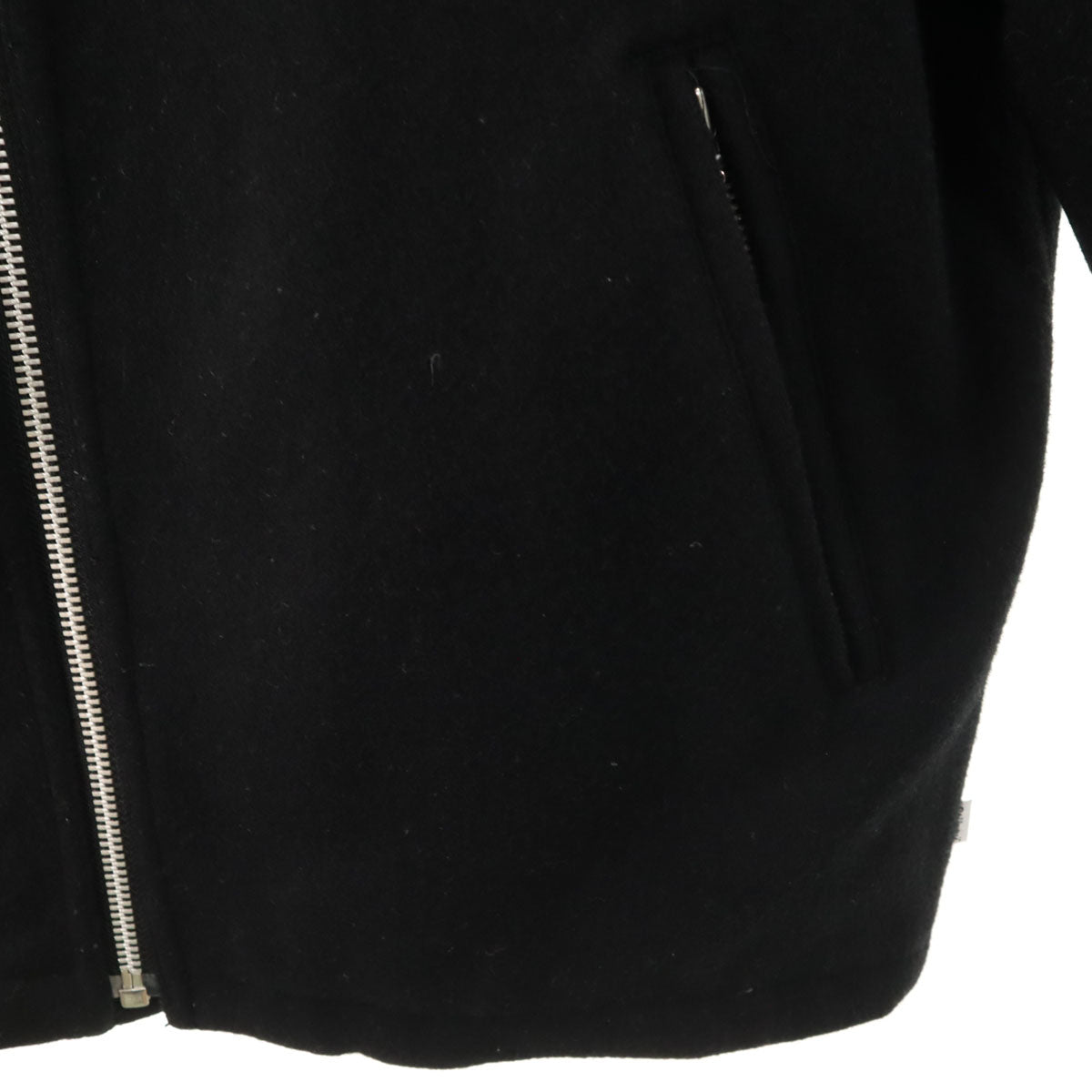 STUSSY ステューシー メルトン ウールジャケット L ブラック メンズ