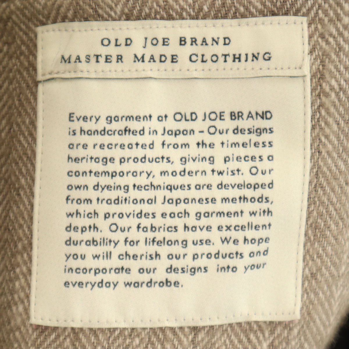 OLD JOE オールドジョー 日本製 馬革 レザージャケット 38 ダークブラウン メンズ