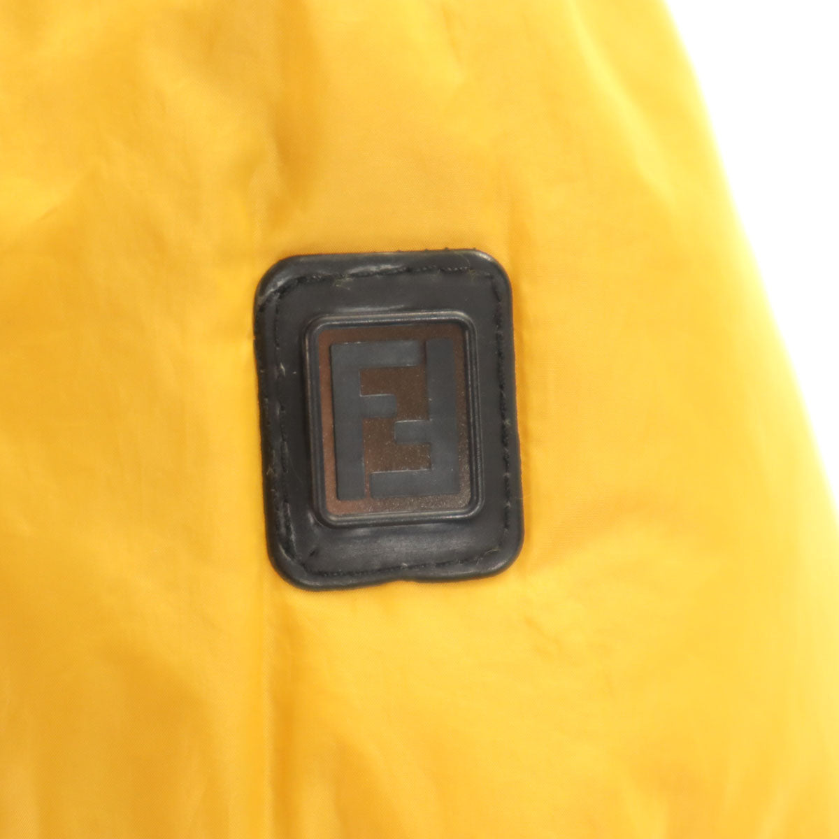 FENDI フェンディ ダウンジャケット 48 マスタード メンズ