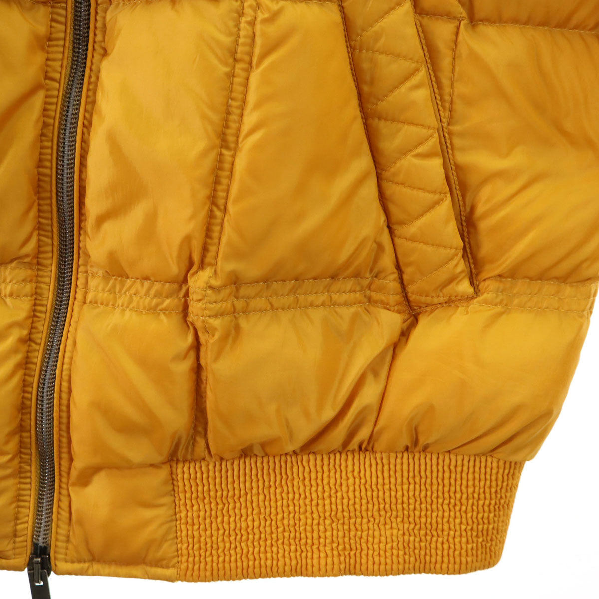 FENDI フェンディ ダウンジャケット 48 マスタード メンズ