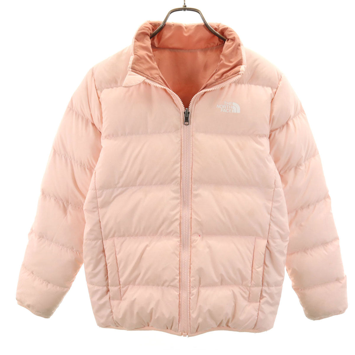 THE NORTH FACE ノースフェイス リバーシブル アンデス ダウンジャケット L 14-16 ピンク NDJ52076Z アウトドア キッズ