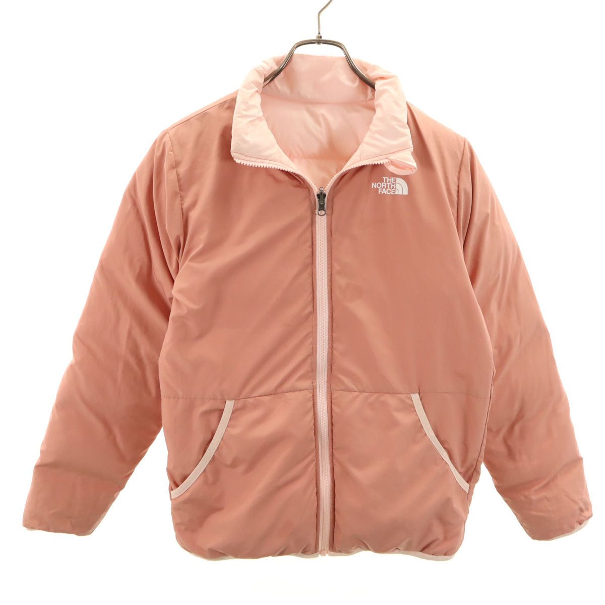 THE NORTH FACE ノースフェイス リバーシブル アンデス ダウンジャケット L 14-16 ピンク NDJ52076Z アウトドア キッズ