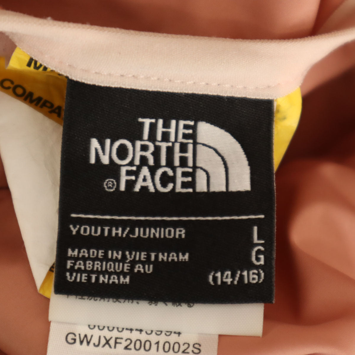 THE NORTH FACE ノースフェイス リバーシブル アンデス ダウンジャケット L 14-16 ピンク NDJ52076Z アウトドア キッズ