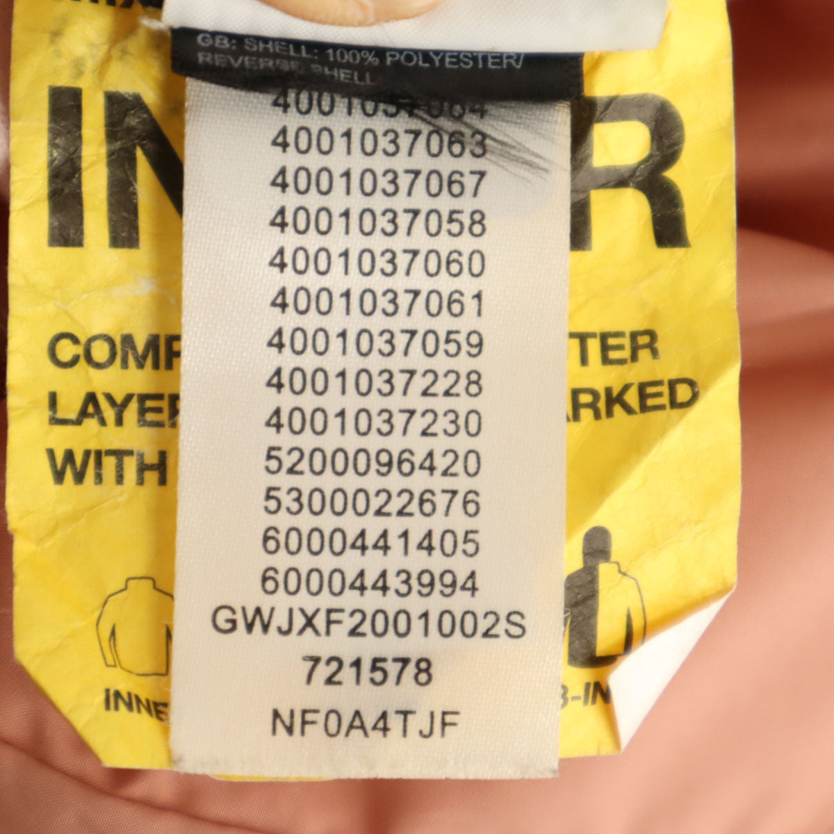 THE NORTH FACE ノースフェイス リバーシブル アンデス ダウンジャケット L 14-16 ピンク NDJ52076Z アウトドア キッズ