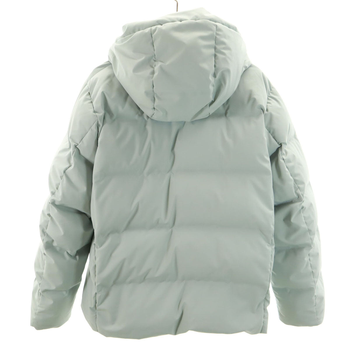 UNIQLO ユニクロ シームレス ダウンパーカー L ブルーグレー メンズ