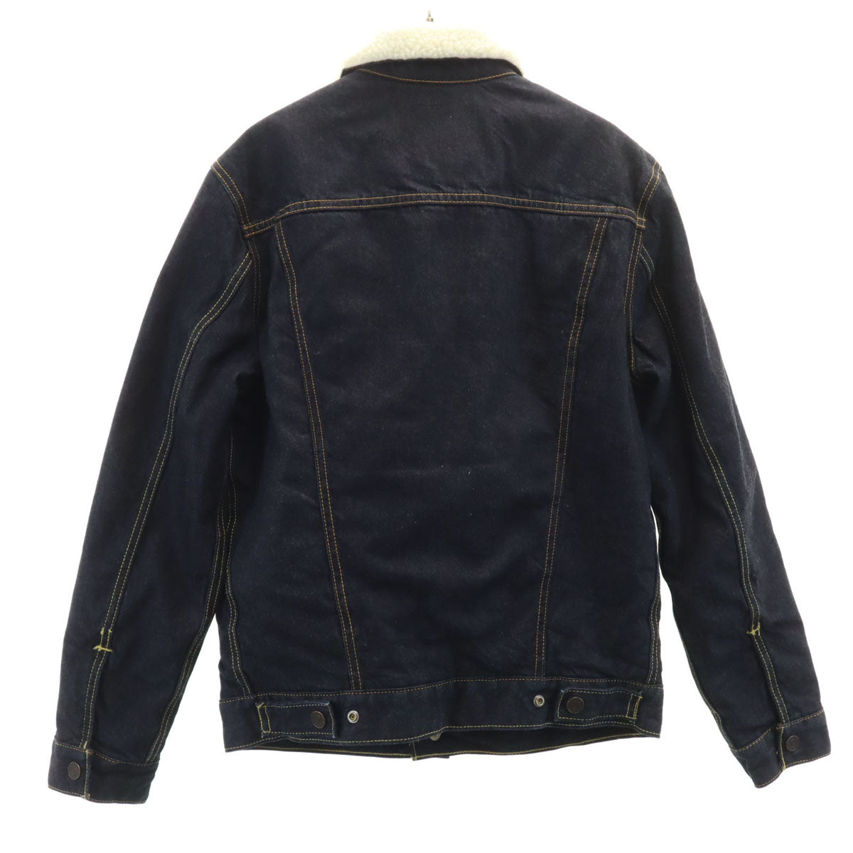 Levi's リーバイス シェルパ デニムジャケット S インディゴ ジージャン トラッカー 裏ボア メンズ