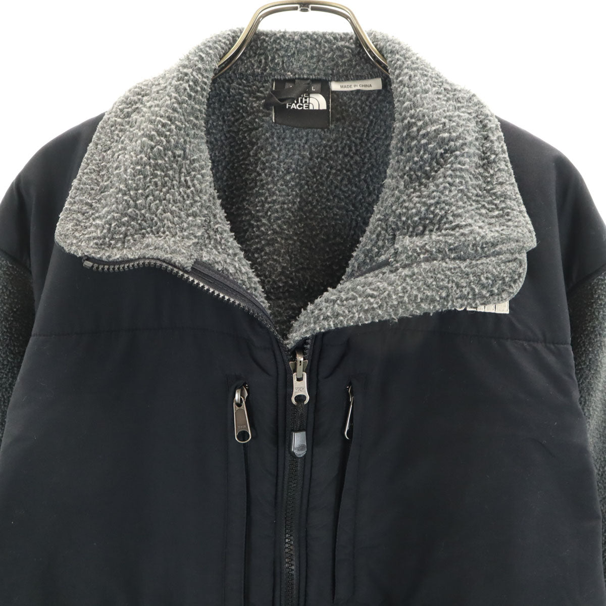 THE NORTH FACE ノースフェイス デナリ フリースジャケット L チャコールグレー アウトドア NL-3504 メンズ