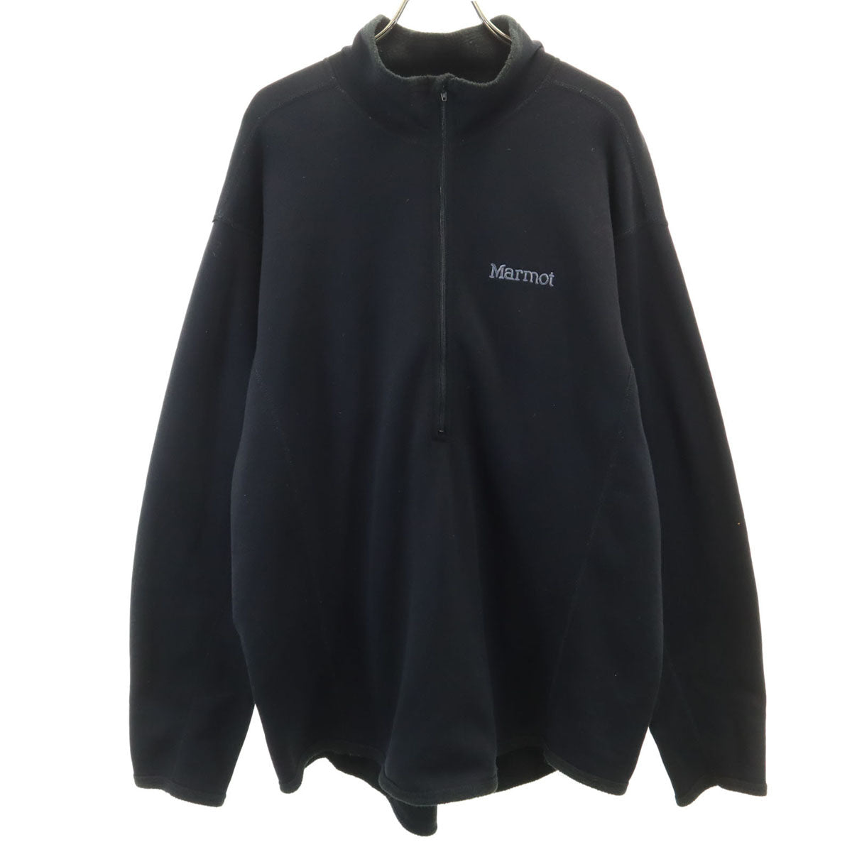 MARMOT マーモット 長袖 ハーフジップ ウェア XL ブラック アウトドア メンズ