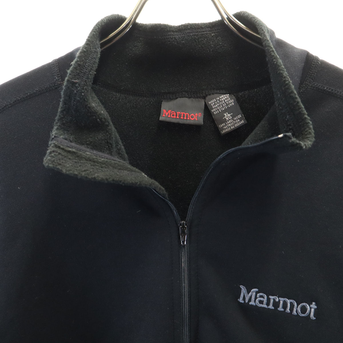 MARMOT マーモット 長袖 ハーフジップ ウェア XL ブラック アウトドア メンズ