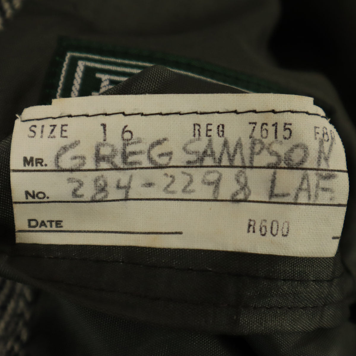 Polo by Ralph Lauren ポロバイラルフローレン 80s ヴィンテージ 緑タグ ヘリンボーン テーラードジャケット 16 ブラック レディース