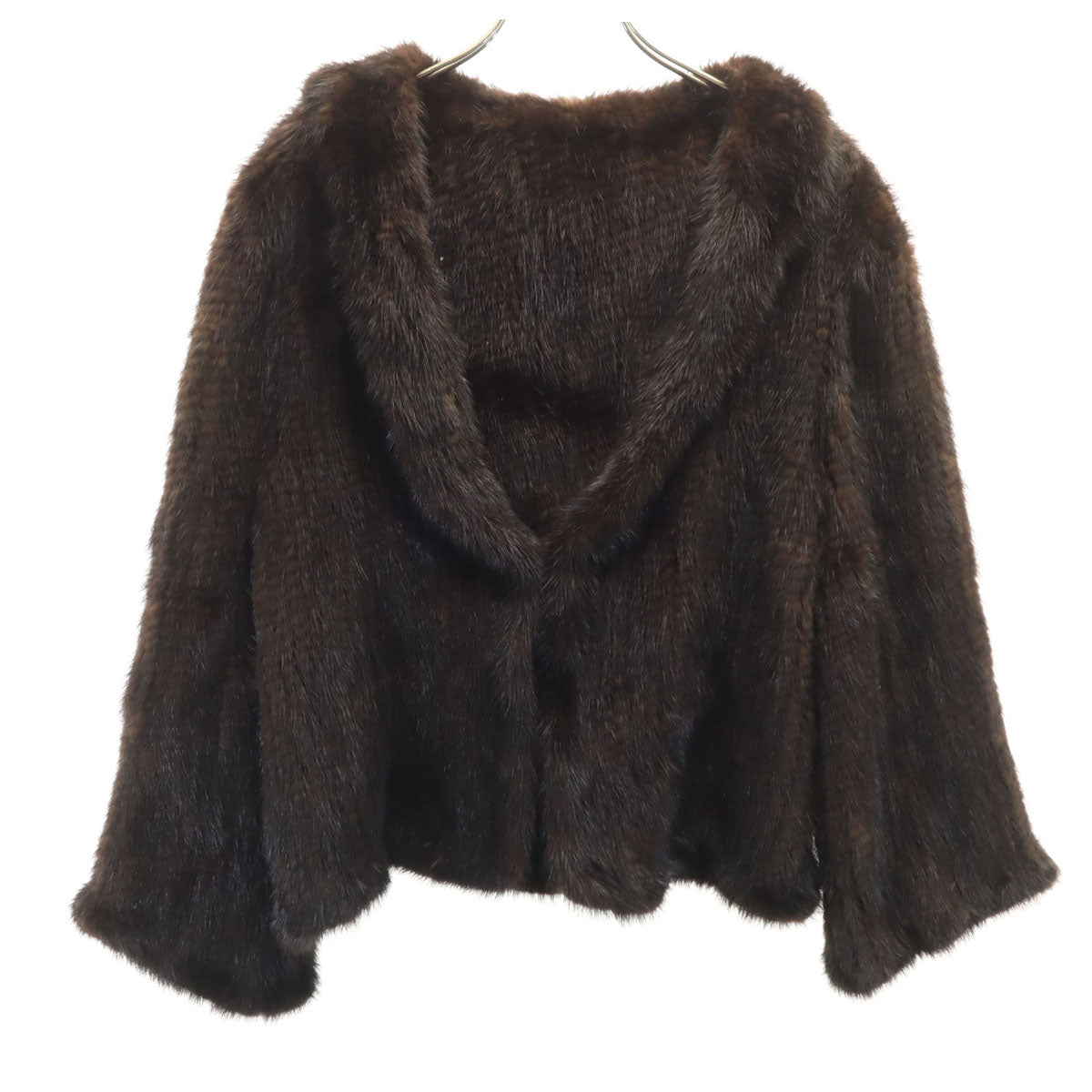 毛皮 ジャケット ブラウン レディース