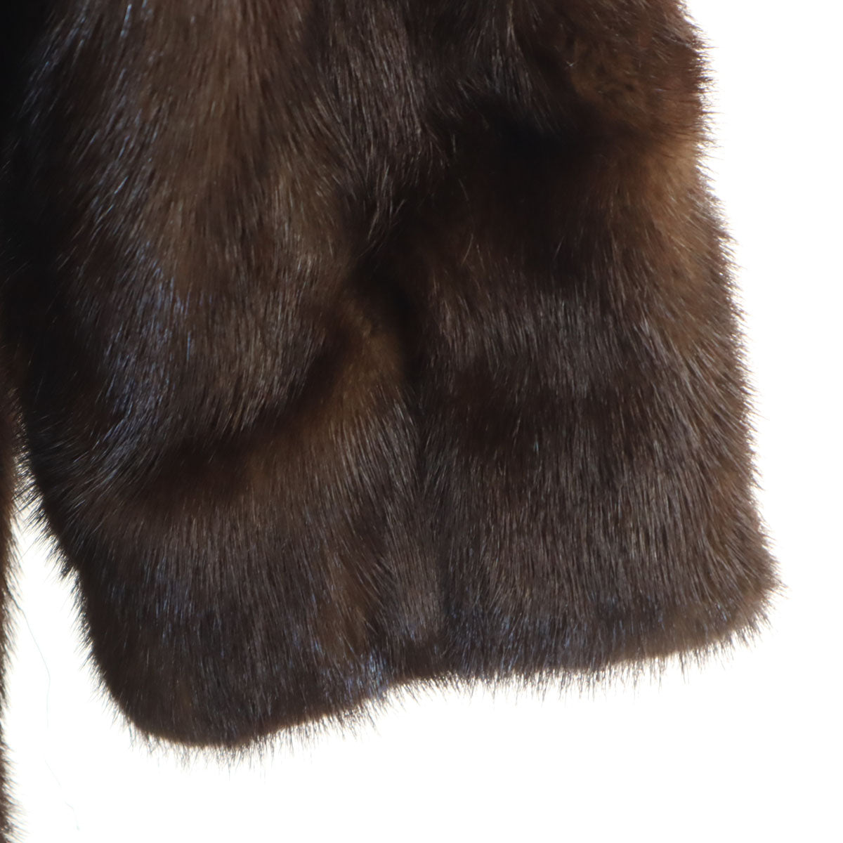 毛皮コート ブラウン系 メンズ