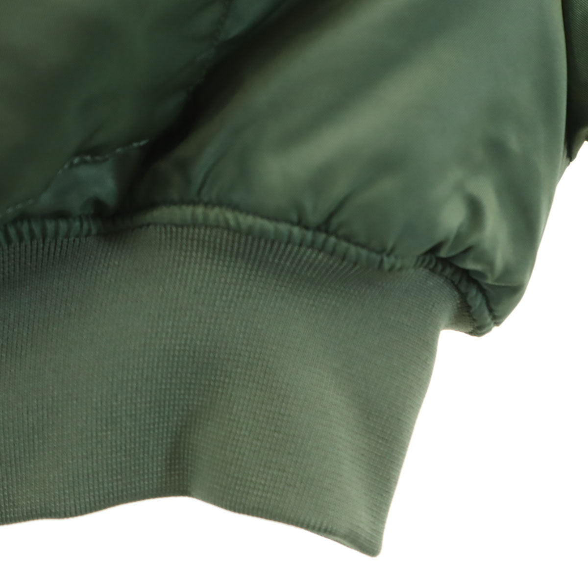 ZARA ザラ ショート丈 フライトジャケット L-XL カーキ レディース