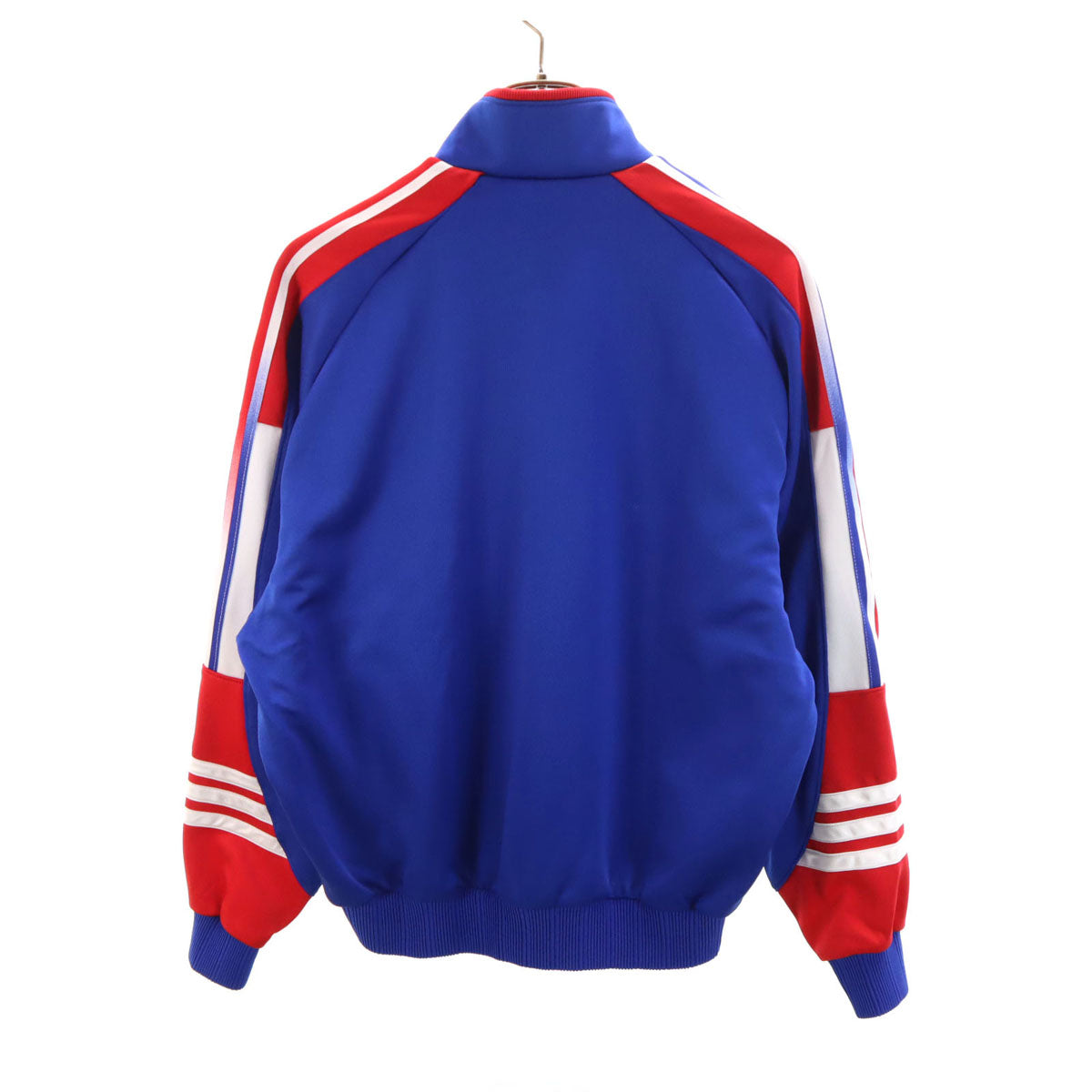 adidas アディダス 80s 日本製 ヴィンテージ トラックジャケット O ブルー デサント ジャージ メンズ