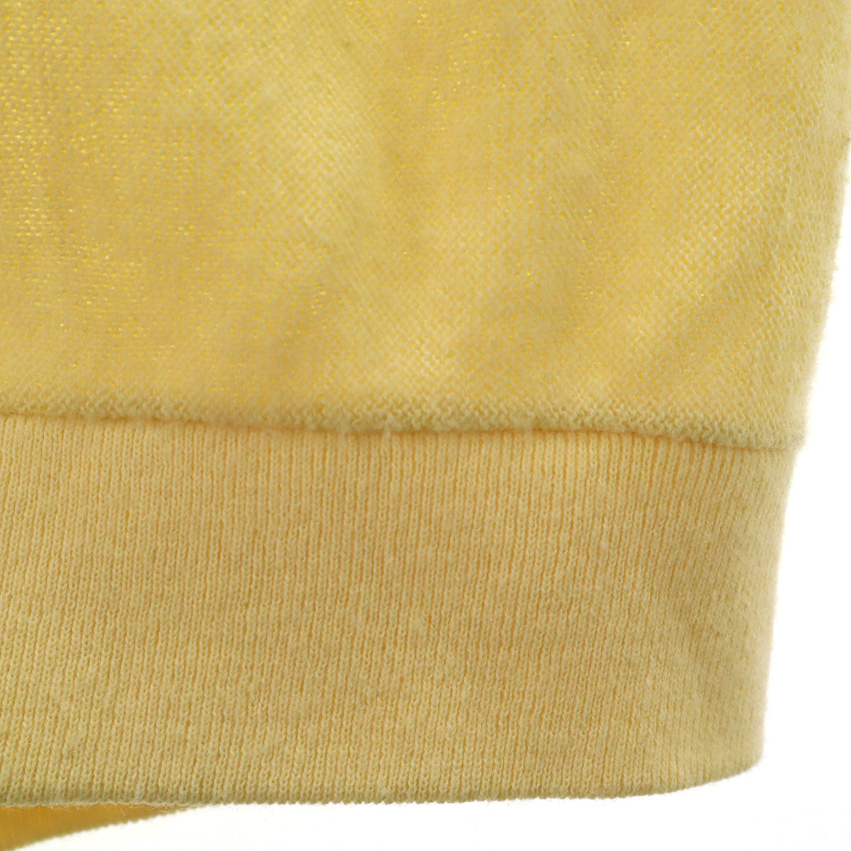 IZOD LACOSTE アイゾッドラコステ 90s USA製 オールド 長袖 Vネック ニットカーディガン S イエロー メンズ