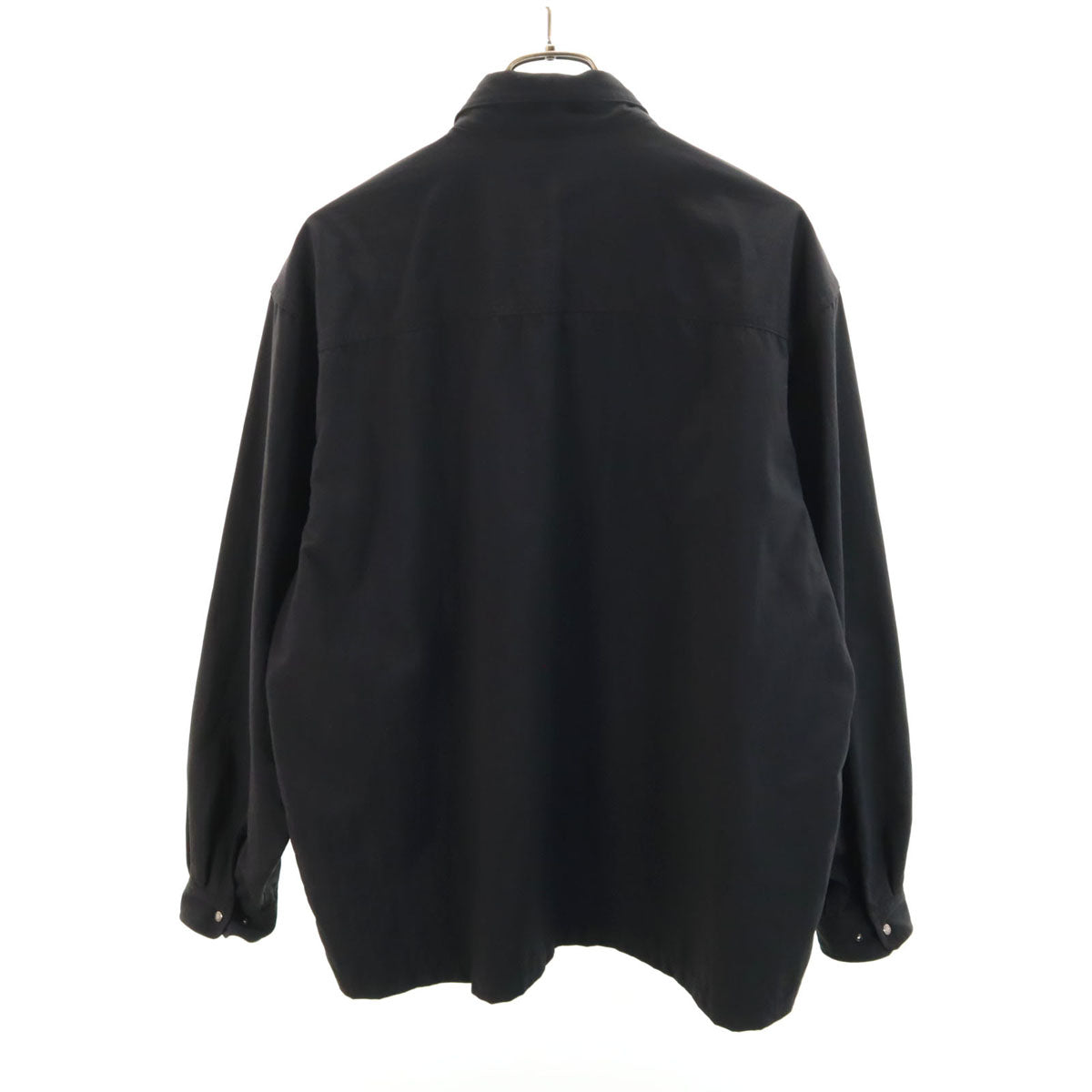 THE NORTH FACE ノースフェイス 長袖 ナイロンオックストリップ シャツ M ブラック NR62331R アウトドア メンズ