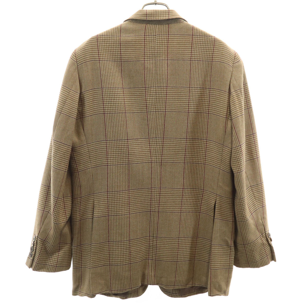 Polo by Ralph Lauren ポロバイラルフローレン 千鳥柄 テーラードジャケット C98-W88-T175 カーキ系 メンズ