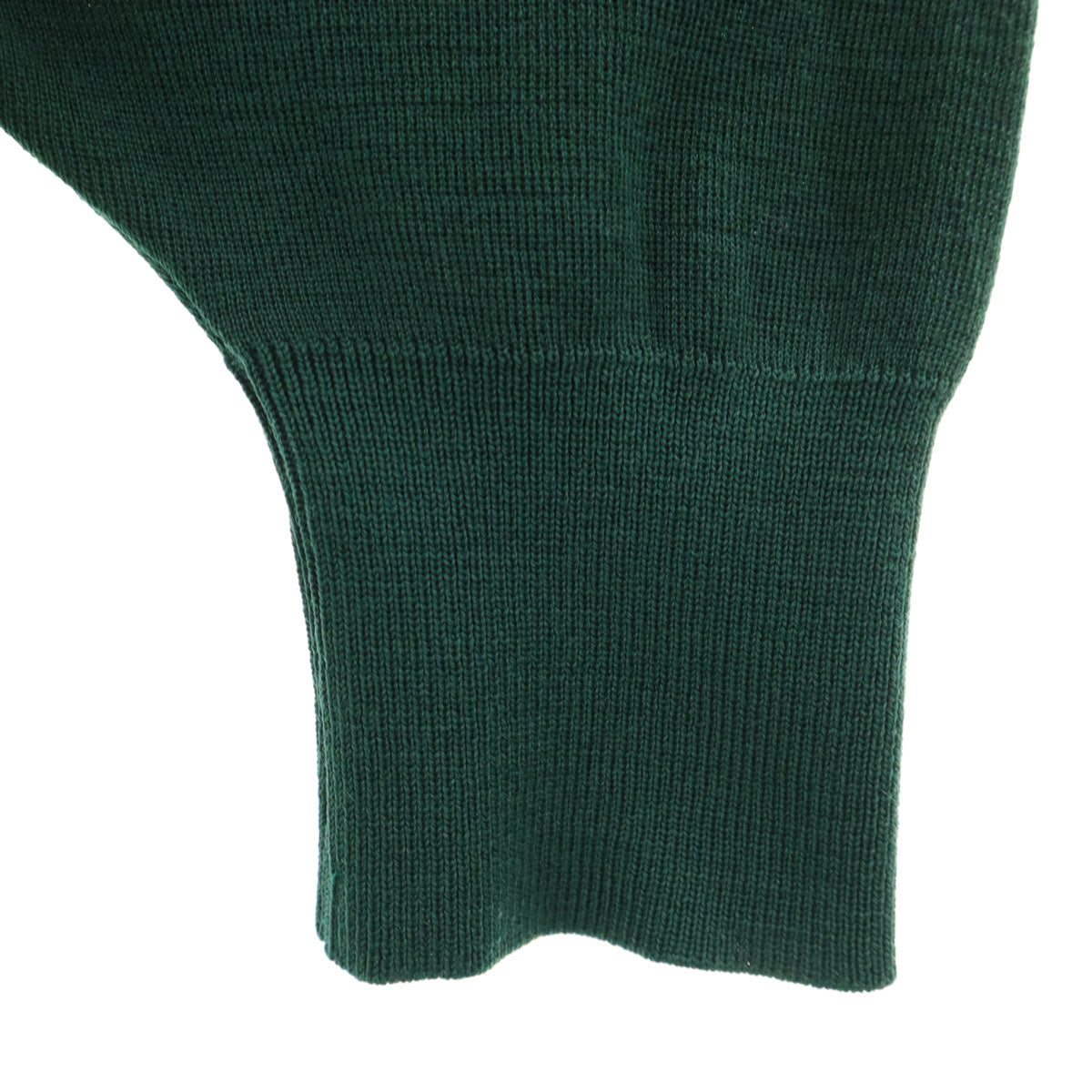 美品 Christian Dior PRET-A-PORTER クリスチャンディオール プレタポルテ 90s オールド 長袖 ニット M 深緑 レディース