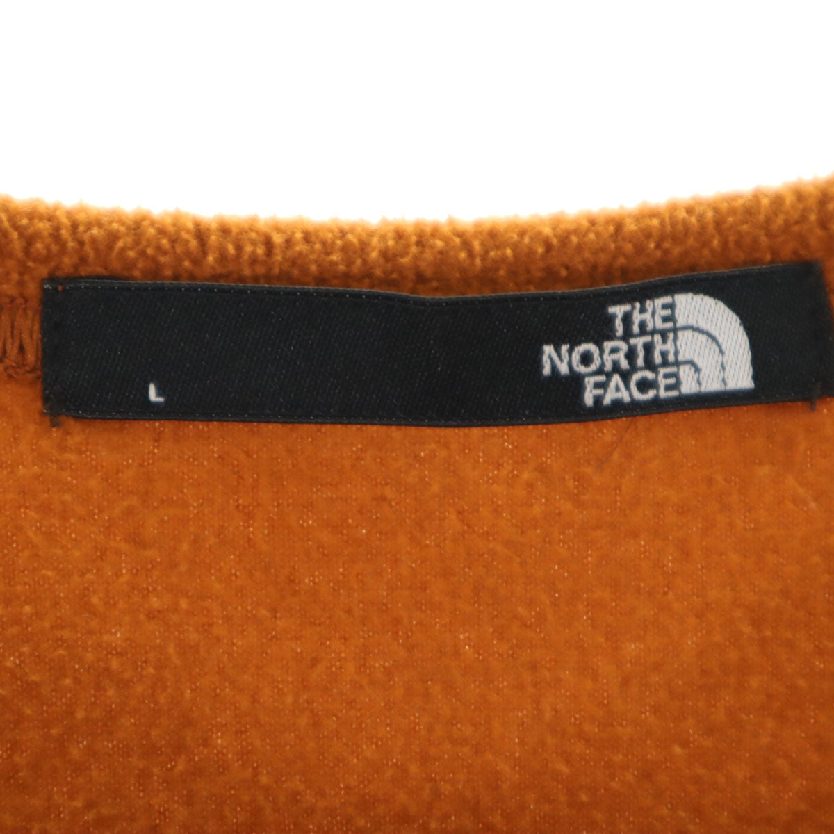 THE NORTH FACE ノースフェイス 長袖 フリース バーサマイクロ スウェット トレーナー L オレンジ系 NL22061 アウトドア メンズ
