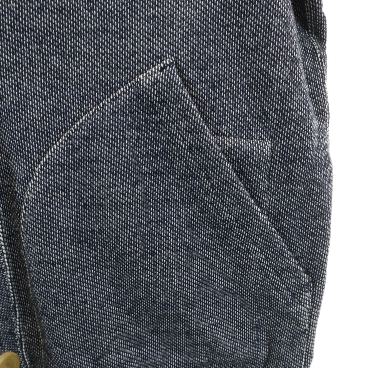 LOOPWHEELER ループウィラー 日本製 長袖 ショールカラー カーディガン S ネイビー メンズ