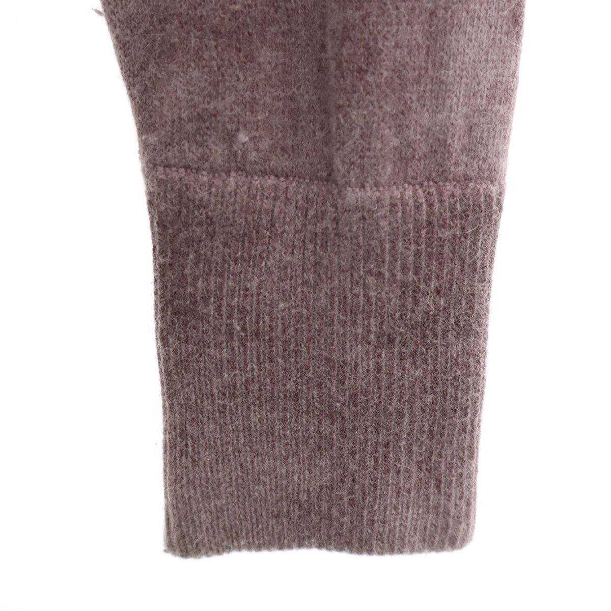 MAISON SPECIAL メゾンスペシャル アンゴラブレンド タイダイ柄 長袖 クルーネック セーター F パープル系 ニット レディース