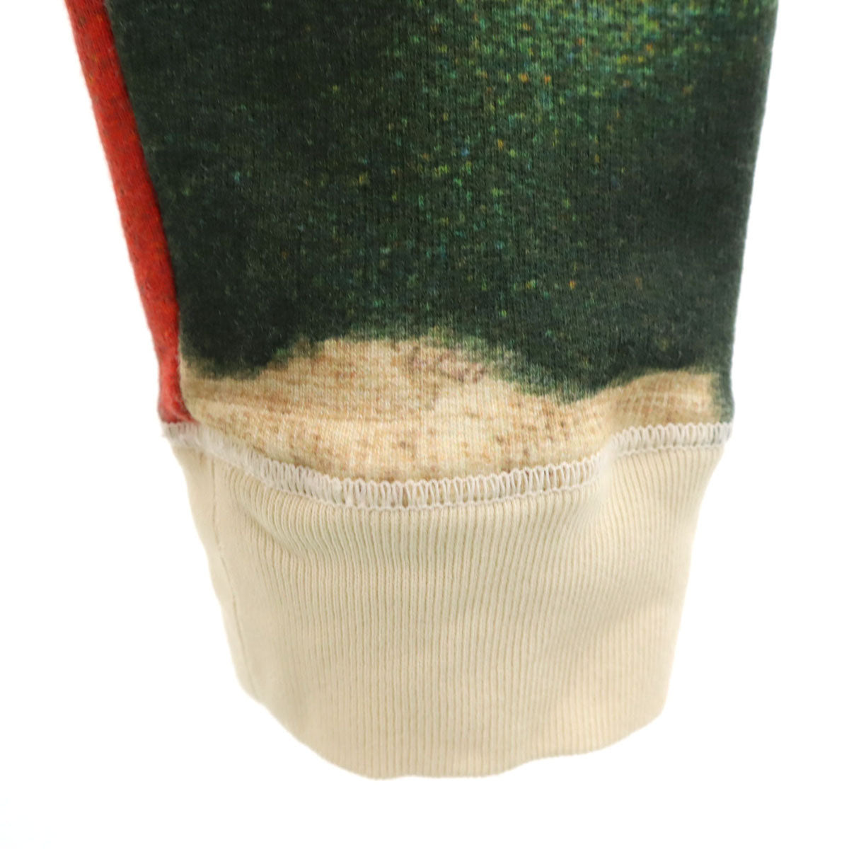 ACNE STUDIOS アクネストゥディオズ 総柄 長袖 スウェット トレーナー S アイボリー レディース