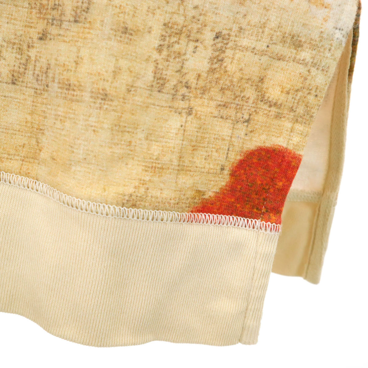 ACNE STUDIOS アクネストゥディオズ 総柄 長袖 スウェット トレーナー S アイボリー レディース