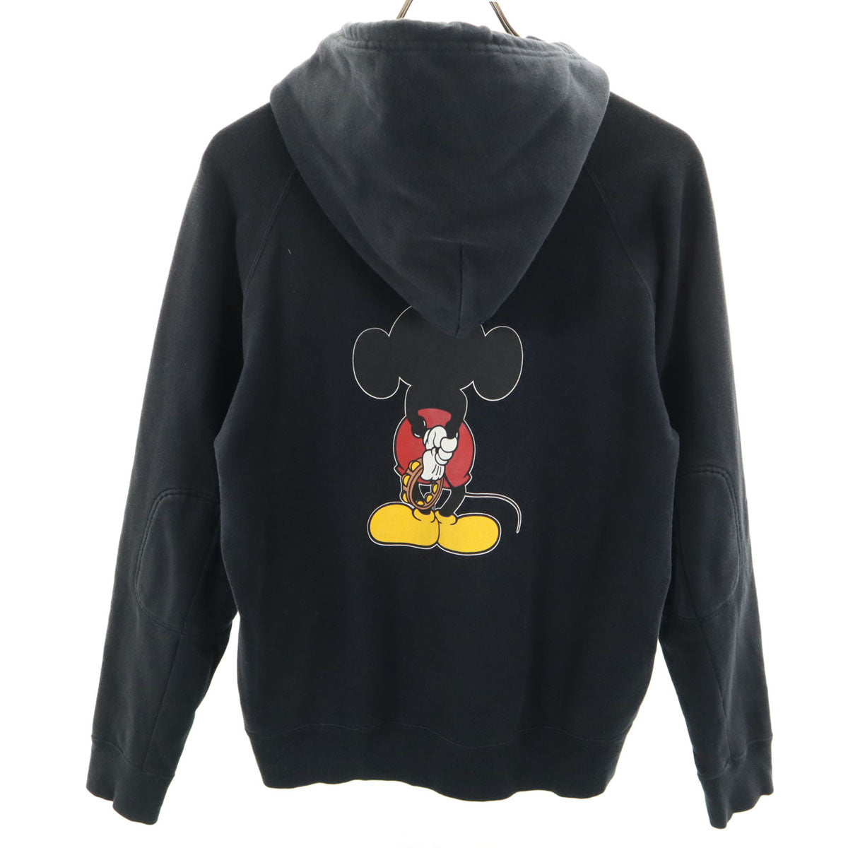 NUMBER(N)INE ナンバーナイン 00s Disney ディズニー コラボ 初期 ミッキーマウス 長袖 スウェットパーカー 2 ブラック メンズ