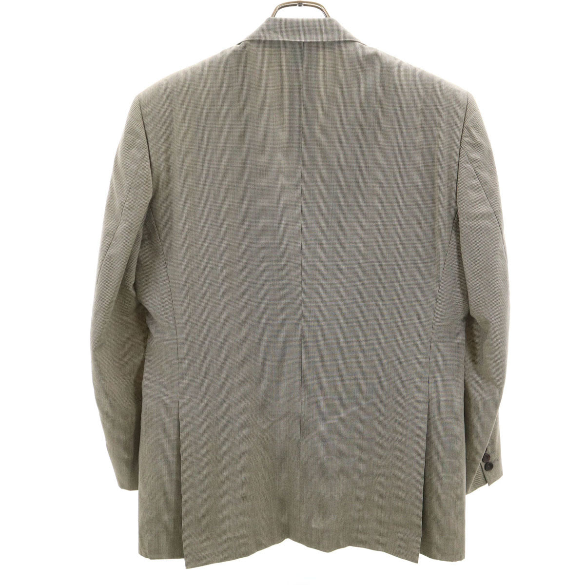 Burberrys バーバリーズ 90s 日本製 オールド 総柄 テーラードジャケット A5 グレー 三陽商会 メンズ