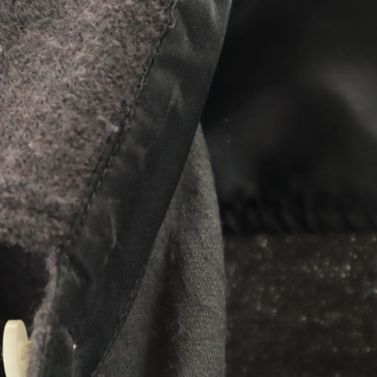 RED BUTTON ウールブレンド 長袖 シャツ L グレー メンズ