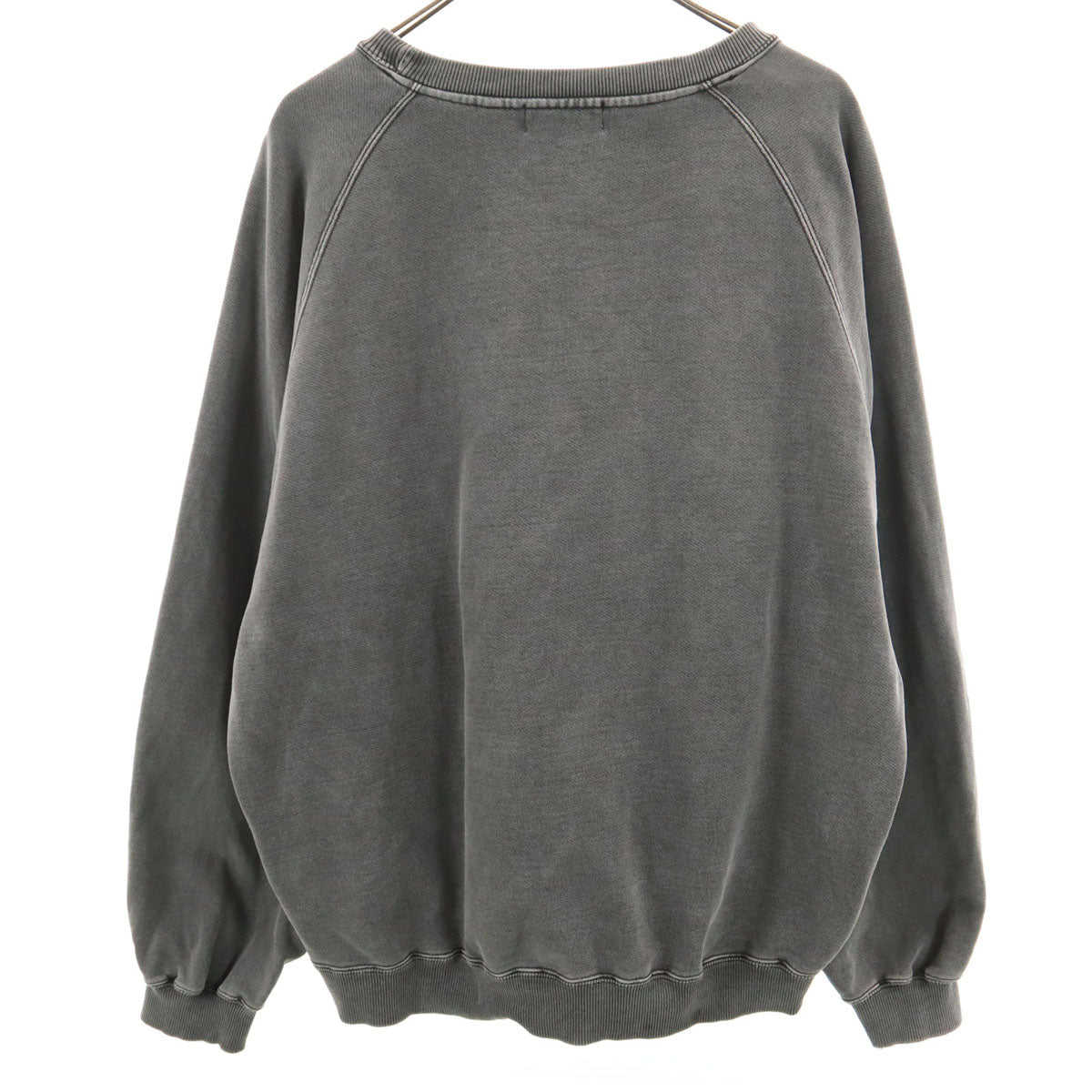 XLARGE エクストララージ 長袖 オーバーダイ加工 スウェット トレーナー L グレー メンズ