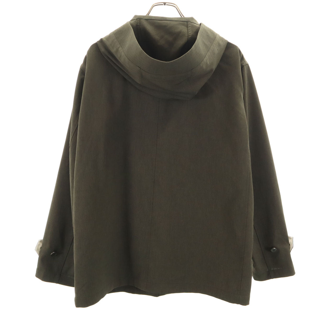 美品 MACKINTOSH PHILOSOPHY マッキントッシュフィロソフィー フーデッド ジャケット 40 カーキ メンズ