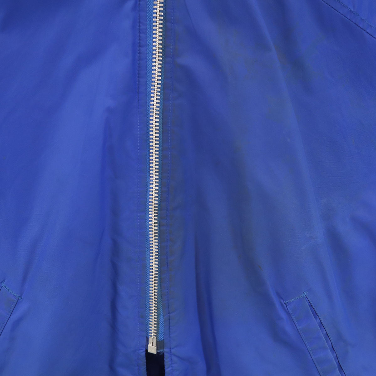 Champion チャンピオン 90s オールド USA製 青タグ ナイロンジャケット XL ブルー フーディー メンズ