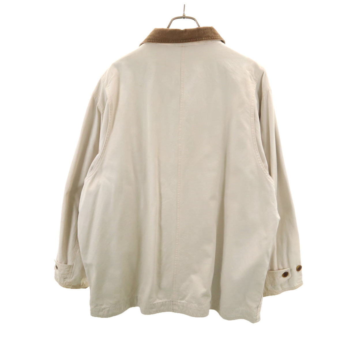 LANDS' END ランズエンド 90s オールド カバーオール XL アイボリー レディース